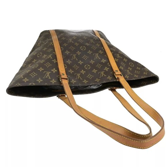 AUTHENTICITY GUARANTEED LOUIS VUITTON Sac Shopping Shoulder Tote Bag Monogram - Picture 5 of 16